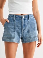 Summer On Denim Trouser Shorts