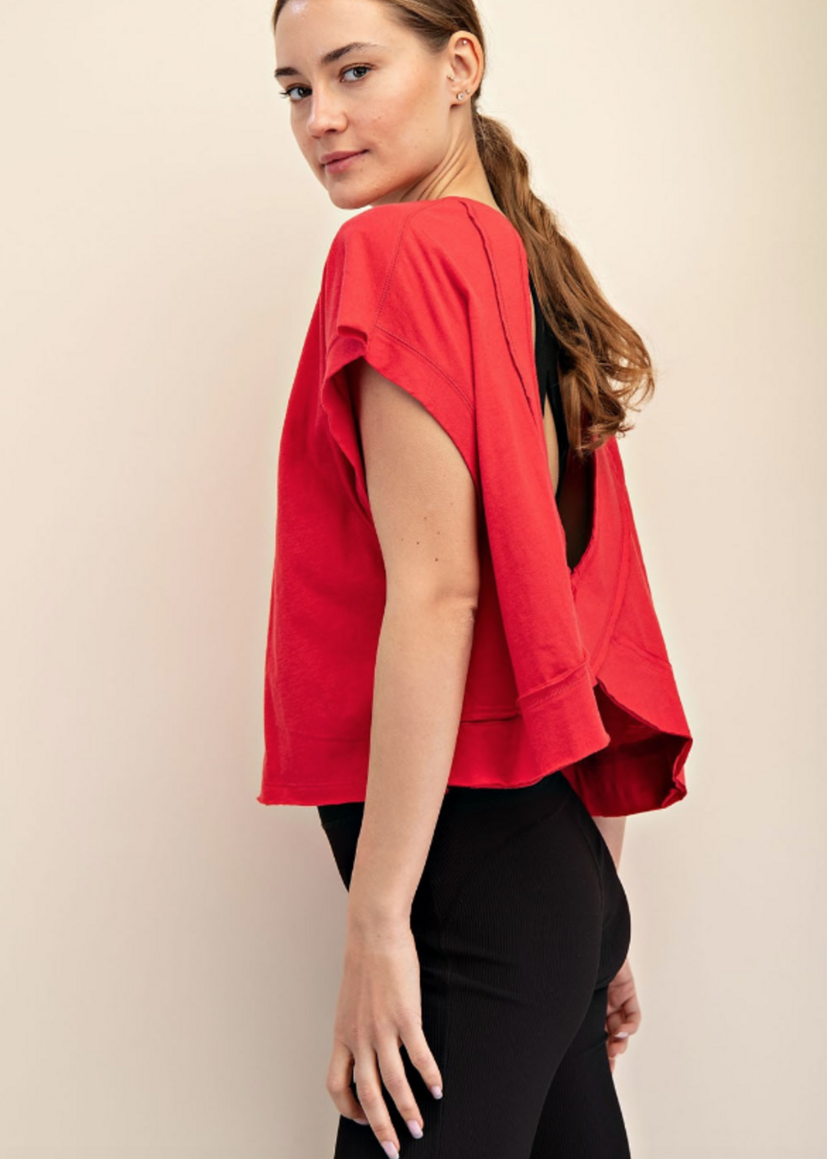 Summer Essentials Open Back Top (5 Colors)