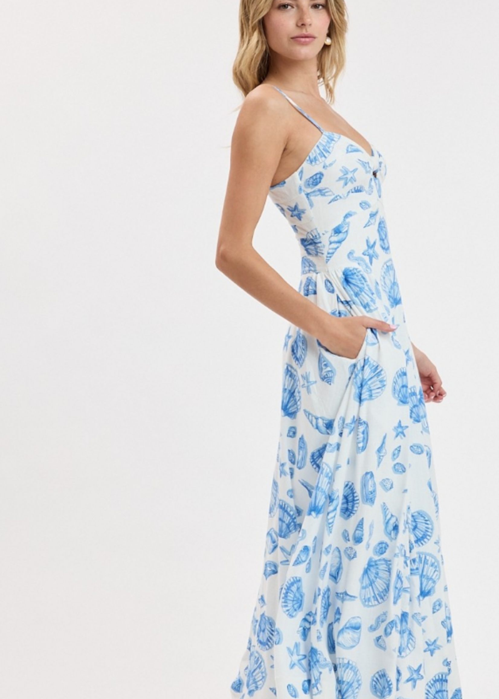 Take Me to the Beach Shell Dress