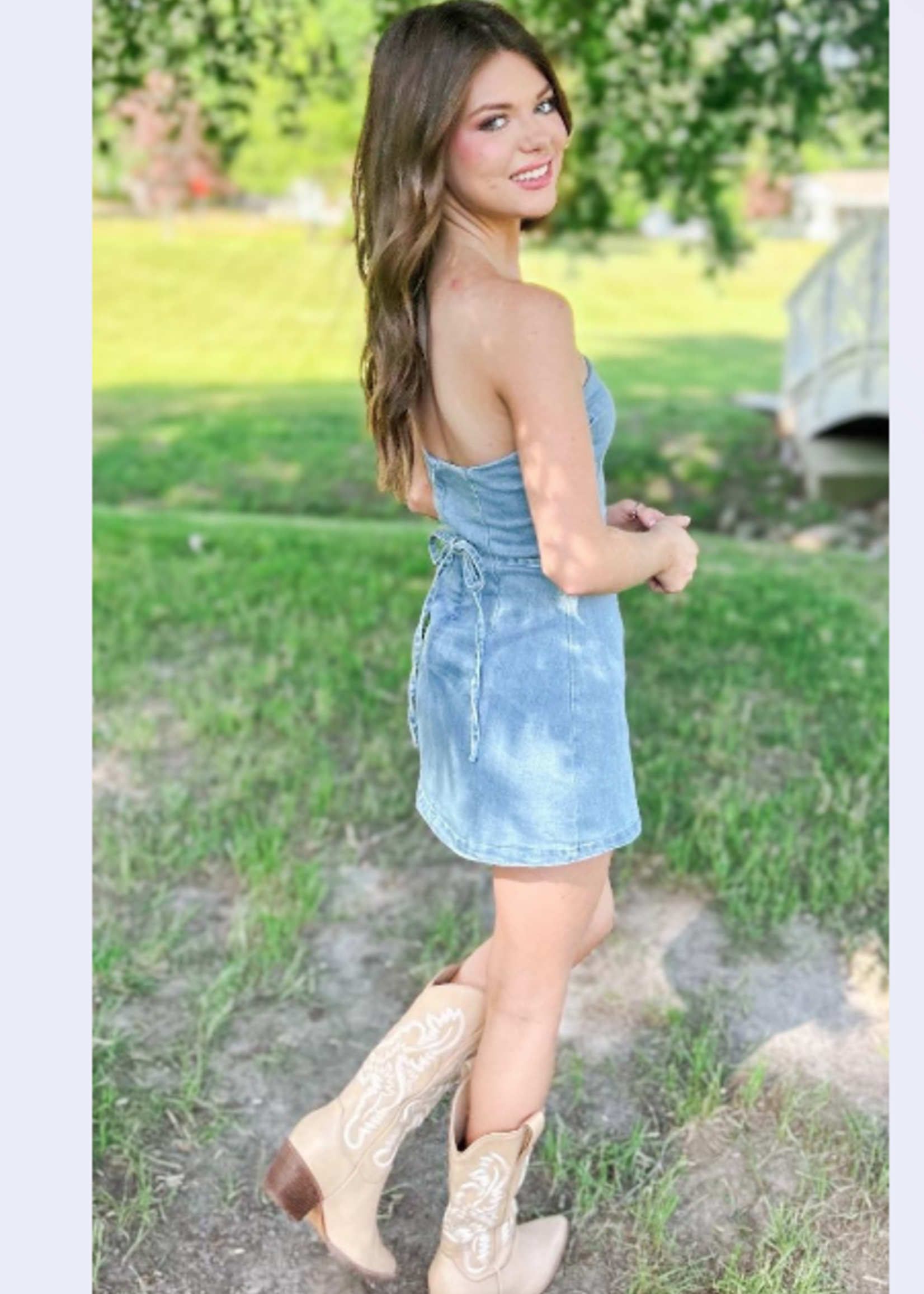 My Kinda Party Denim Dress