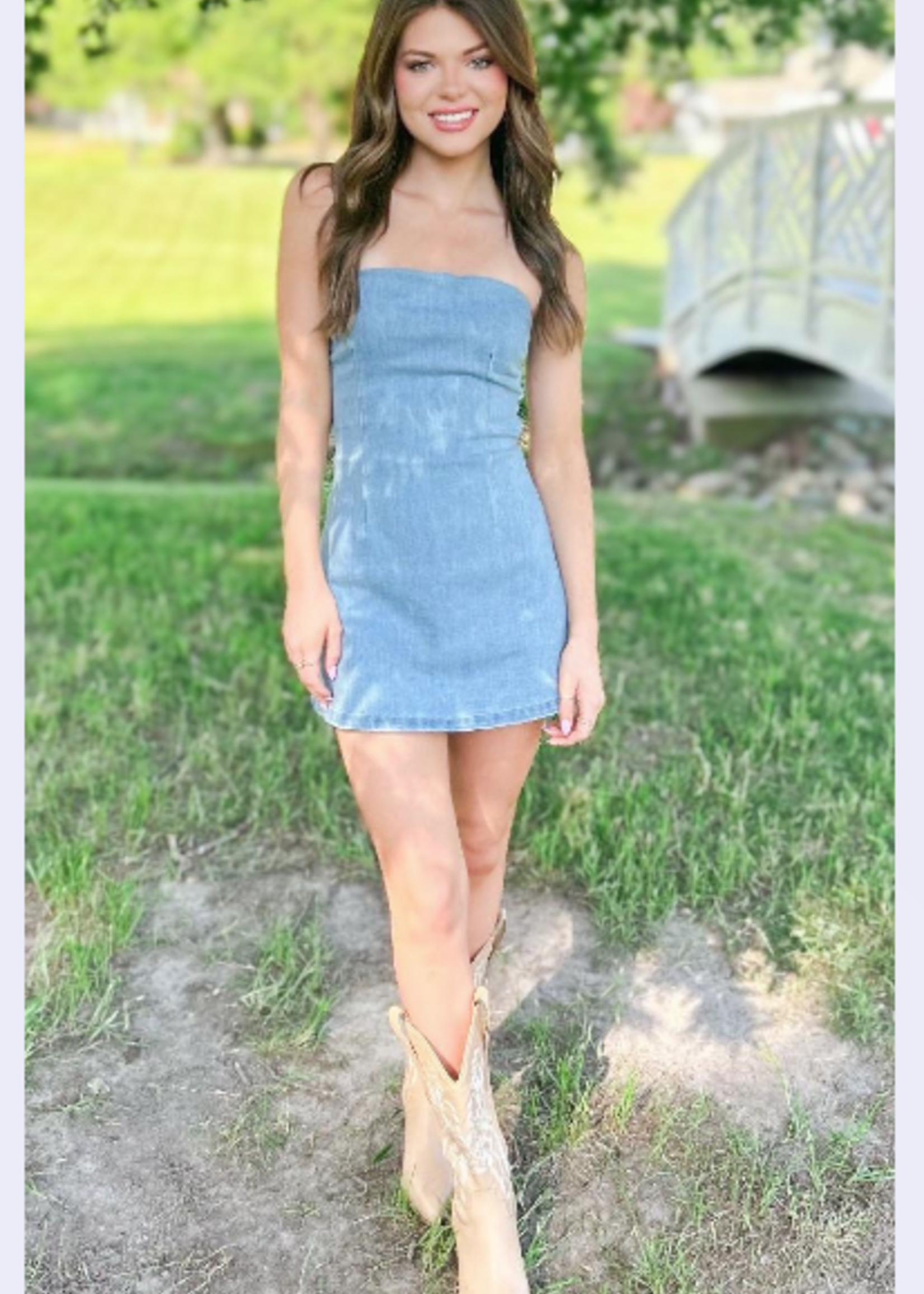 My Kinda Party Denim Dress
