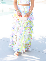 Summer In Rio Ruffle Skirt