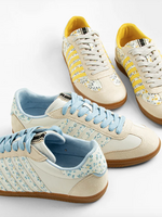 Stevie Blue Floral Sneaker