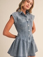 Dandelion Denim Romper