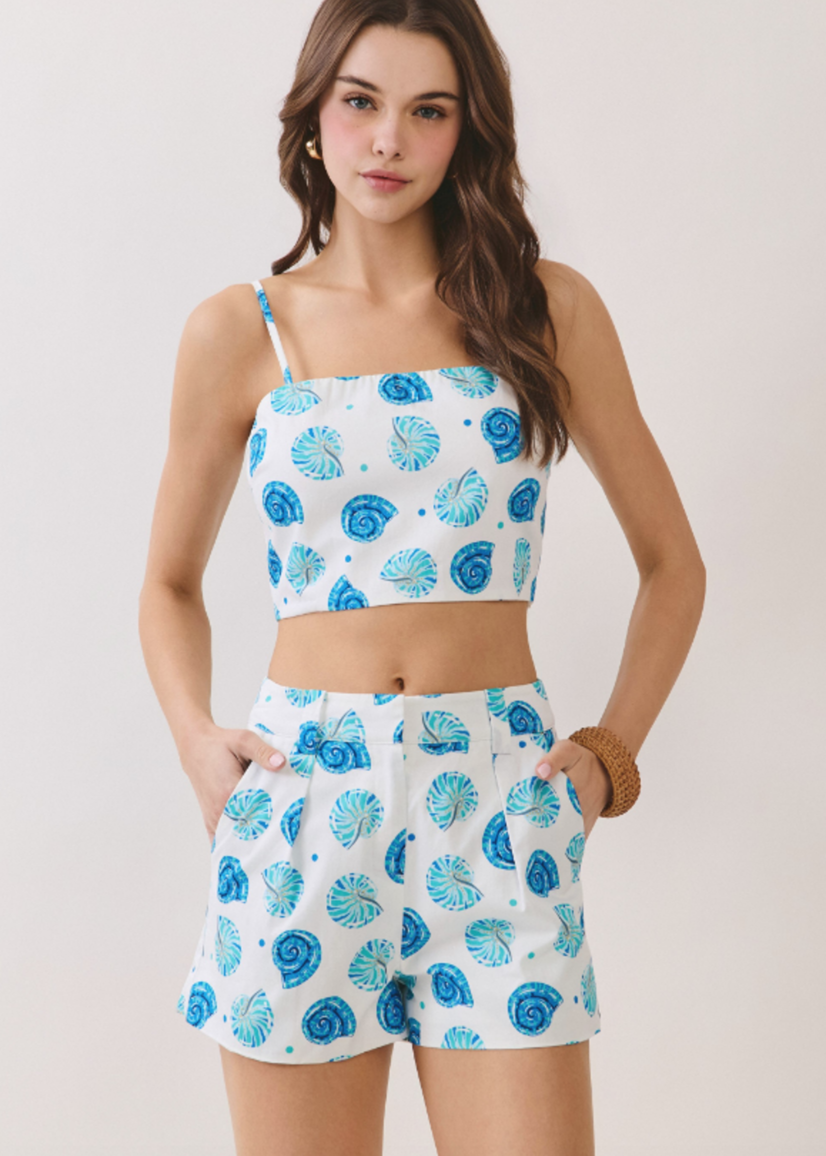 Shell Print Top