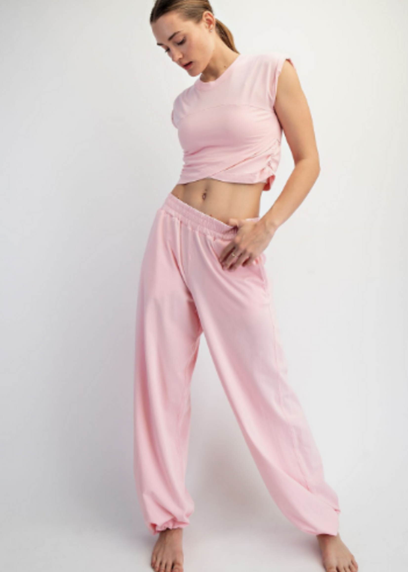 Count On It Cotten Jogger Set (2 Colors)