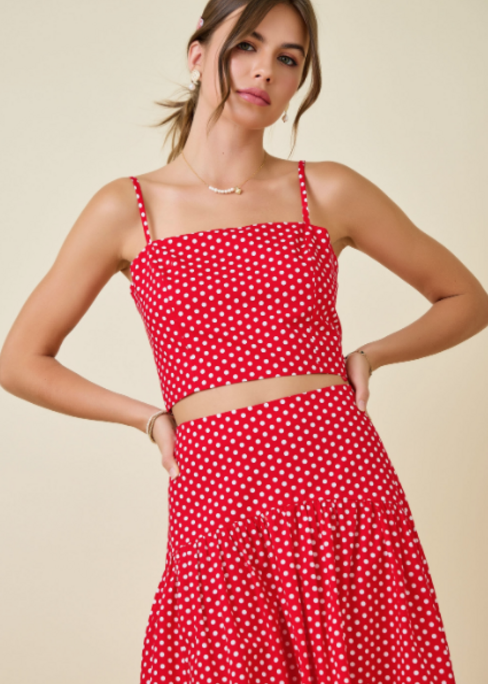 Pick Me Polka Dot Top (2 Colors)