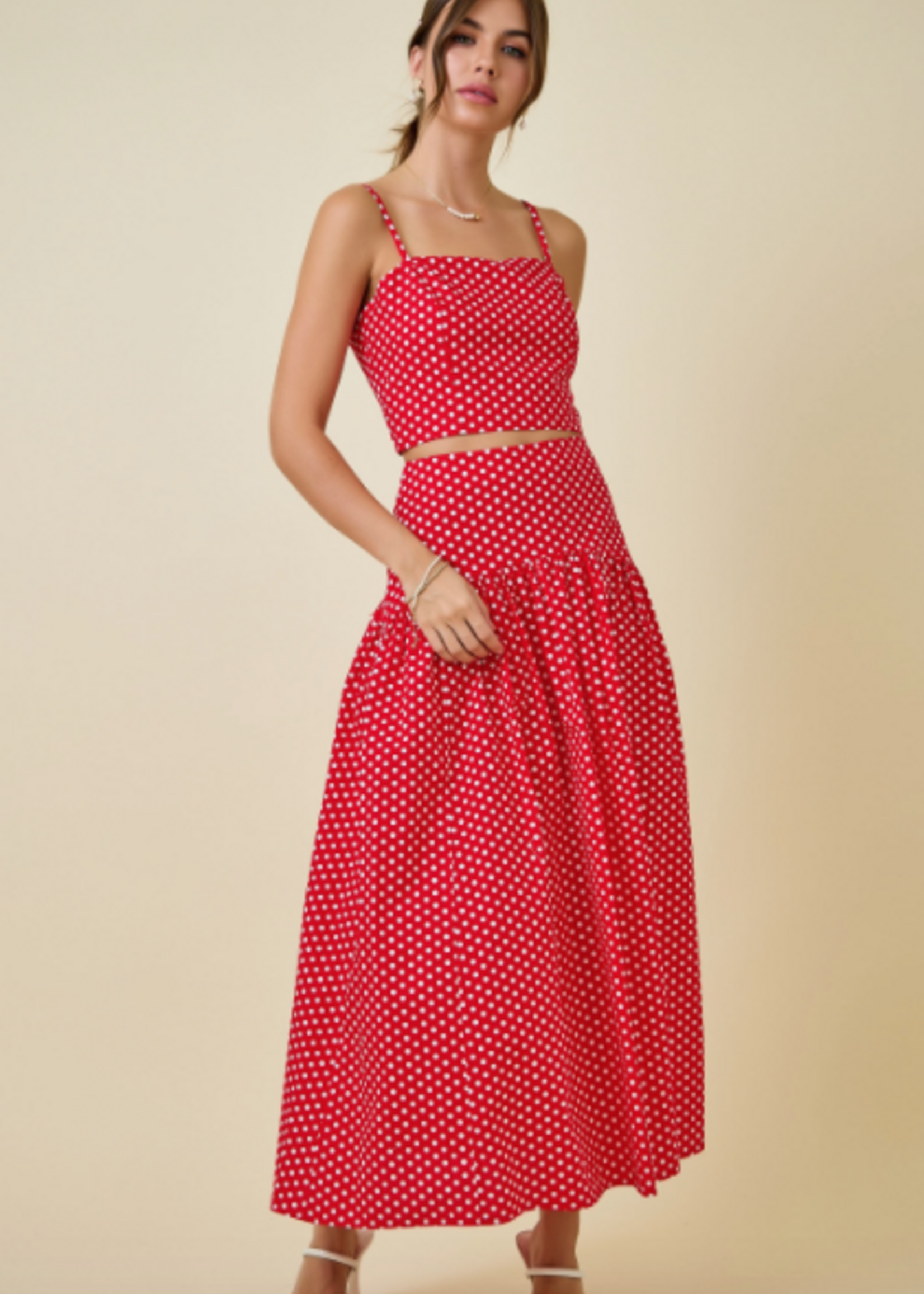 Pick Me Polka Dot Top (2 Colors)