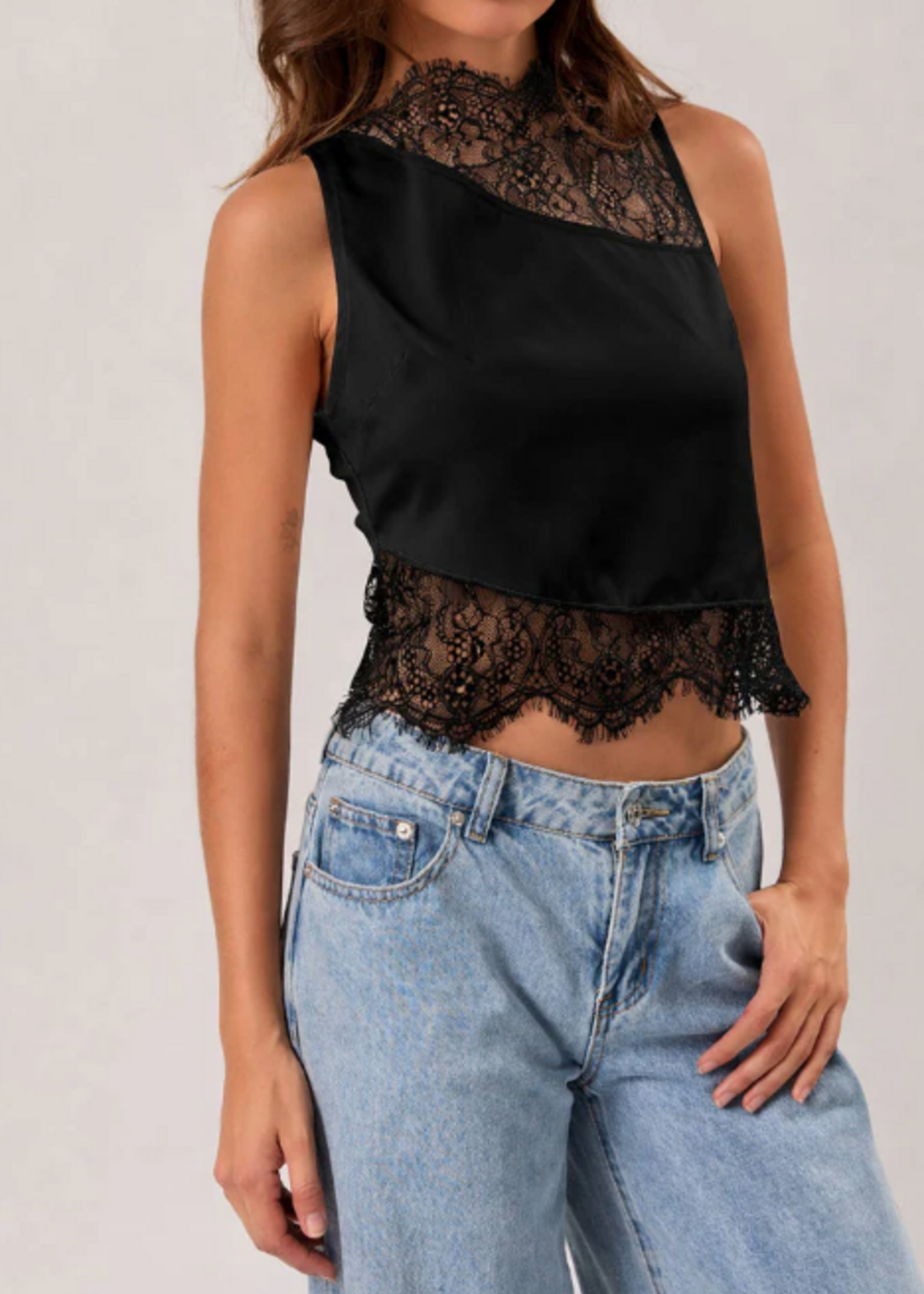 Lacy Does It Top (3 Colors)