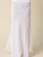 Summer Linen Maxi Skirt