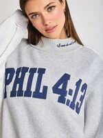 Phil 4:13 Mockneck Sweatshirt