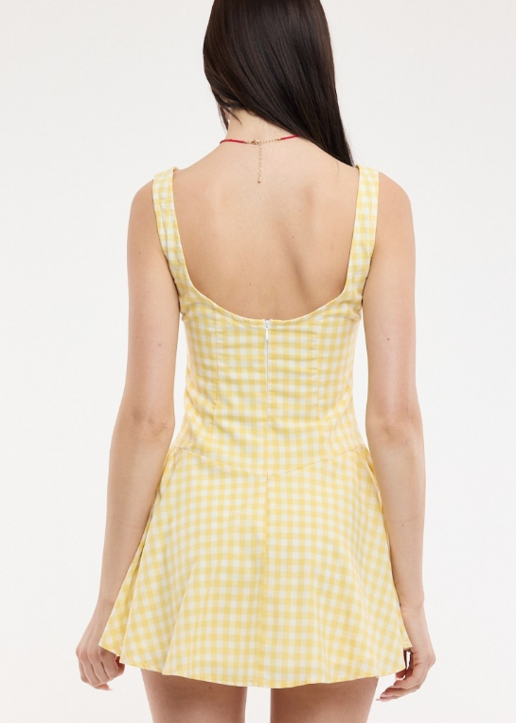 Check It Out Yellow Dress