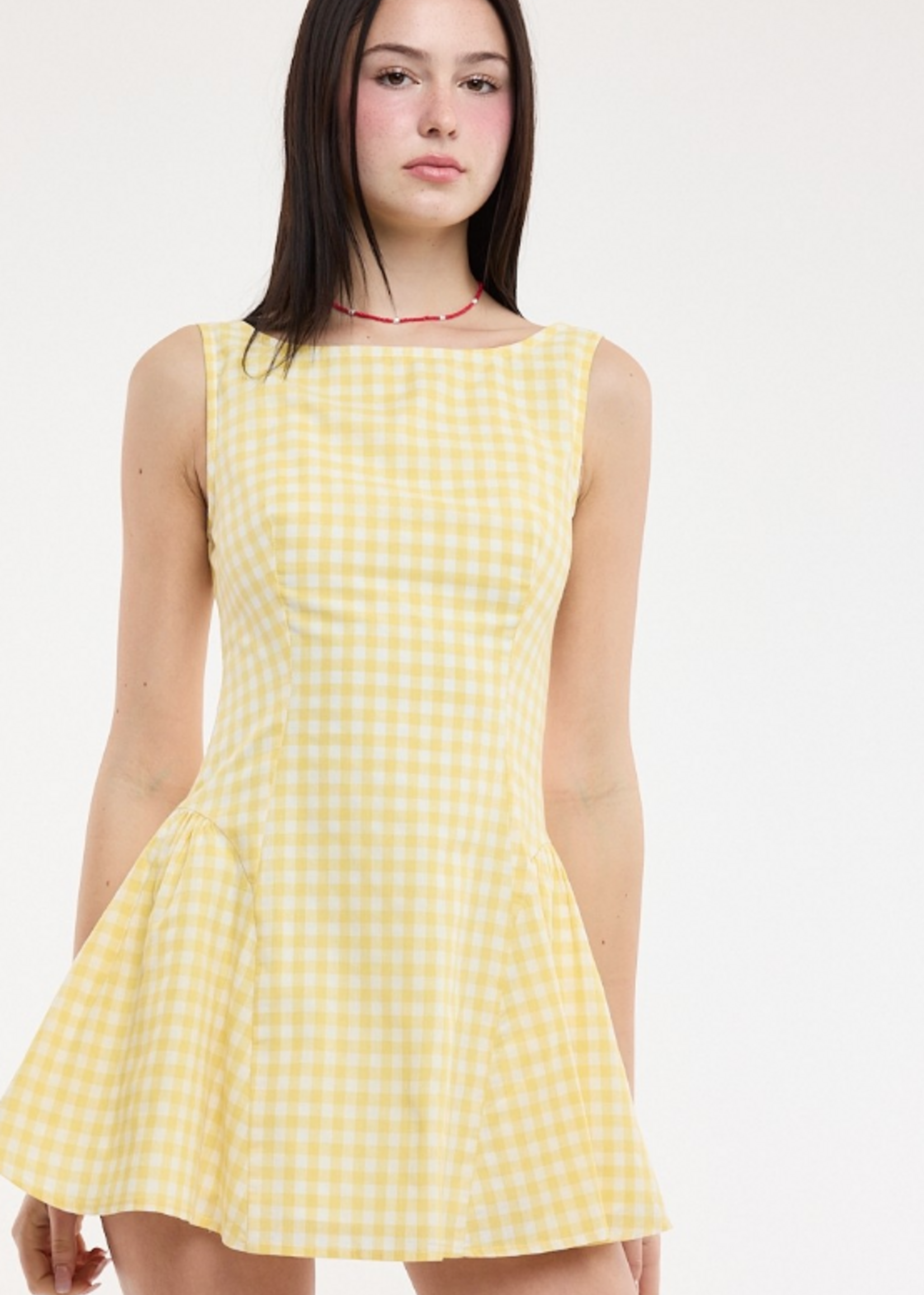 Check It Out Yellow Dress