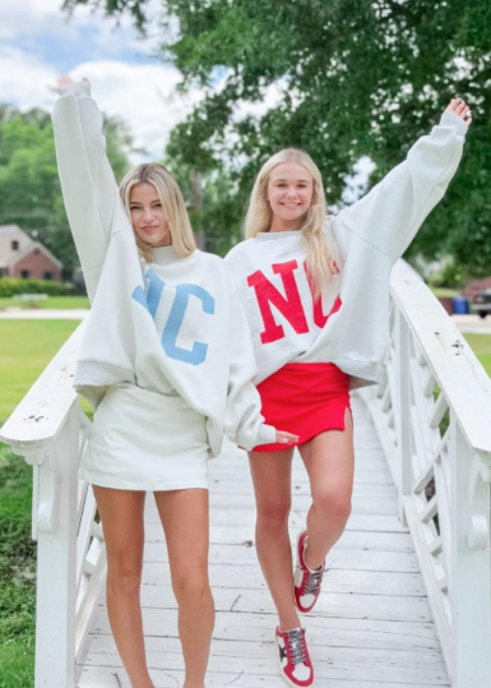 Carolina Tarheels Reversible Mockneck Sweatshirt
