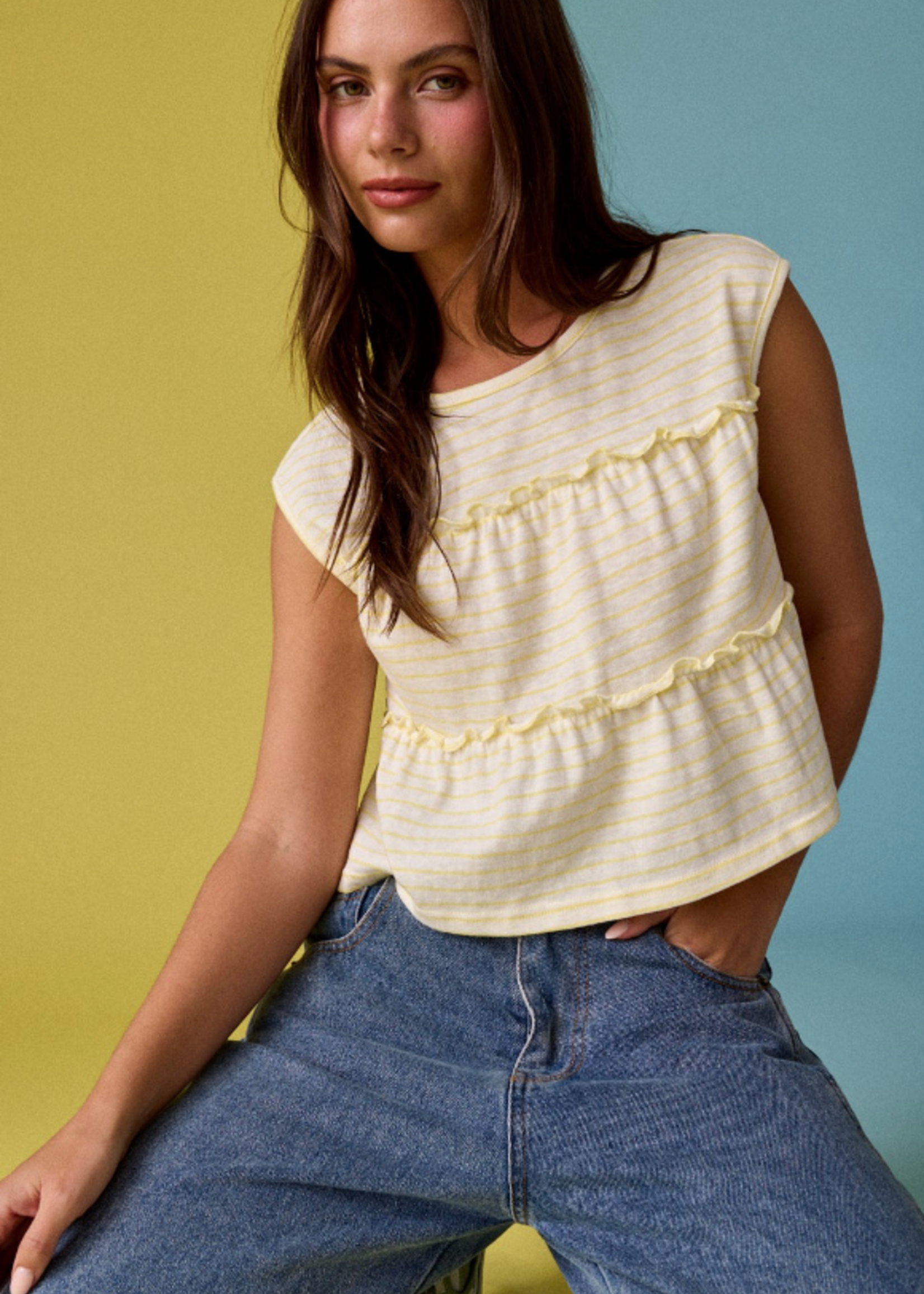 Happy Stripes Top