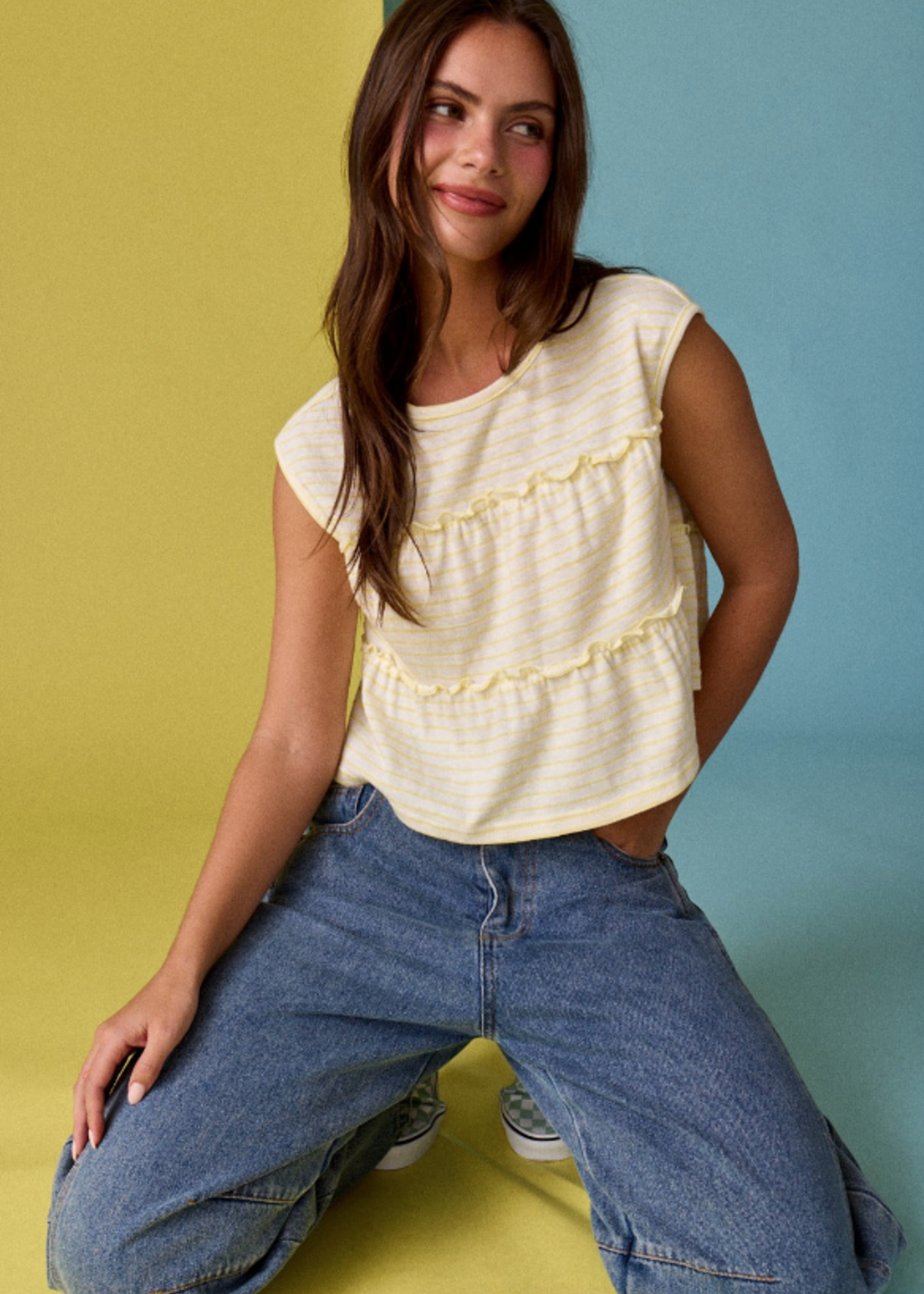 Happy Stripes Top