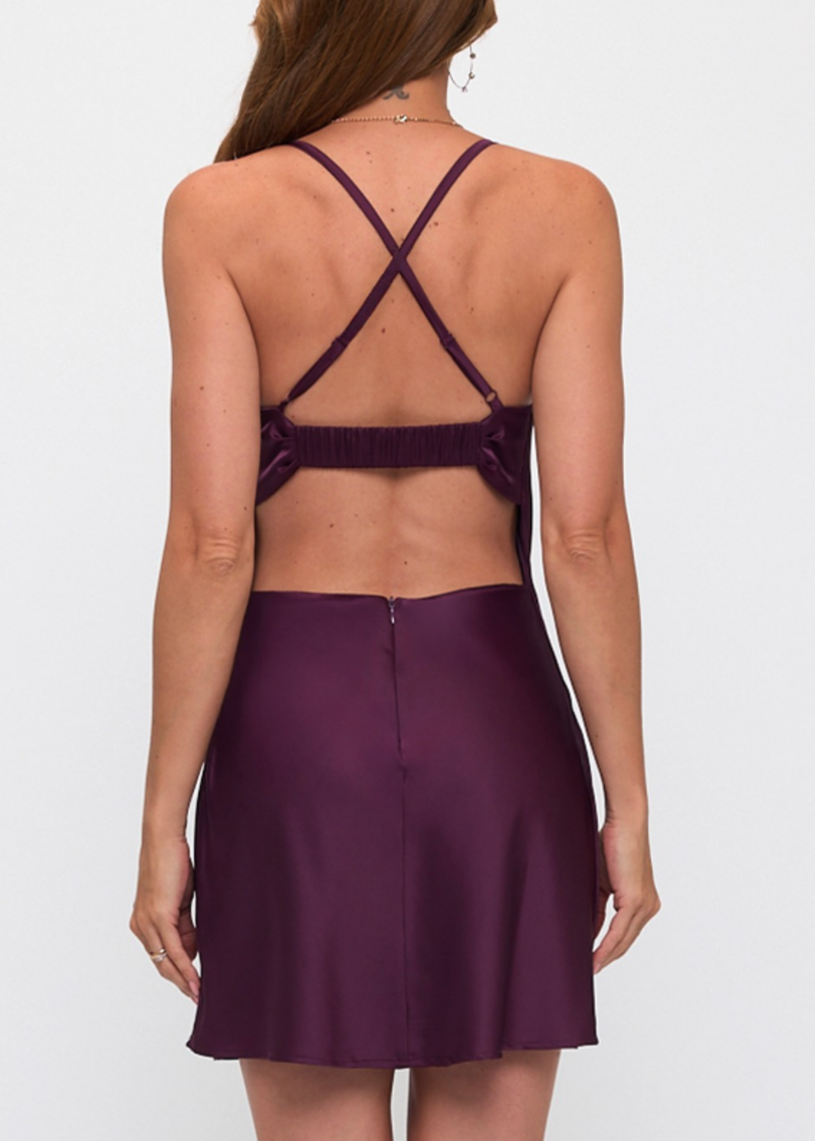 Satin Statement Dress