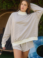 Happy Stripes Mockneck (3 Colors)