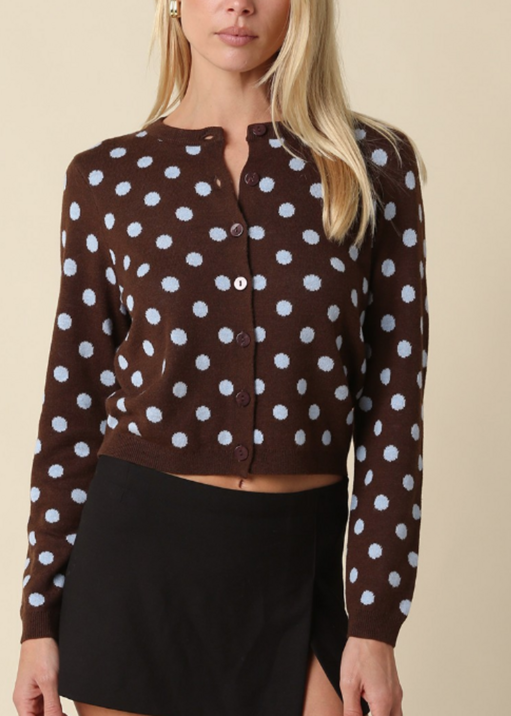 Polka Dot Cardigan