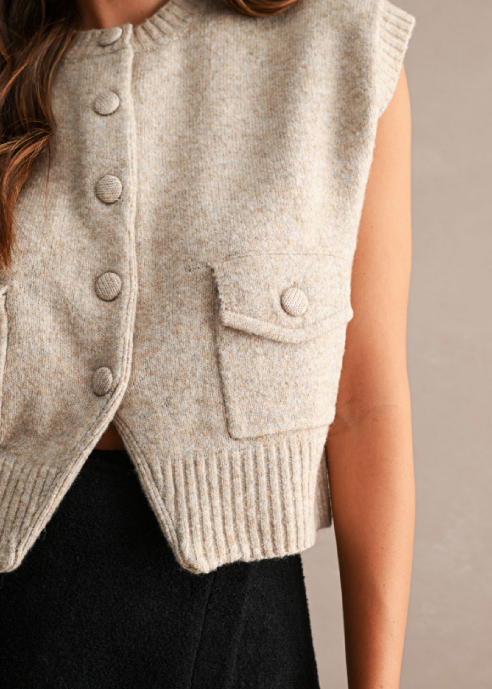 Cute As A Button Sweater