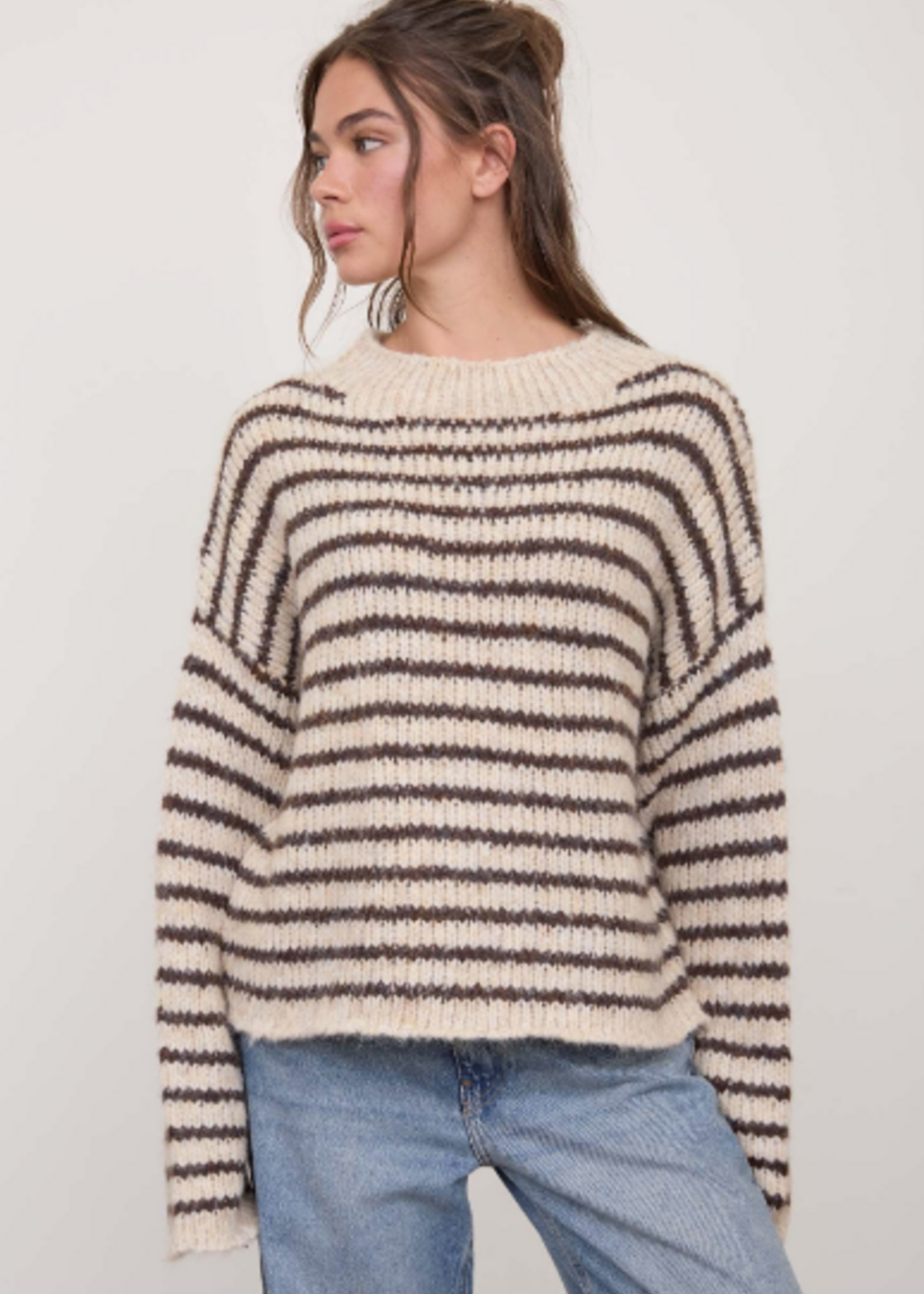 Stripes Right Fall Sweater (3 Colors)