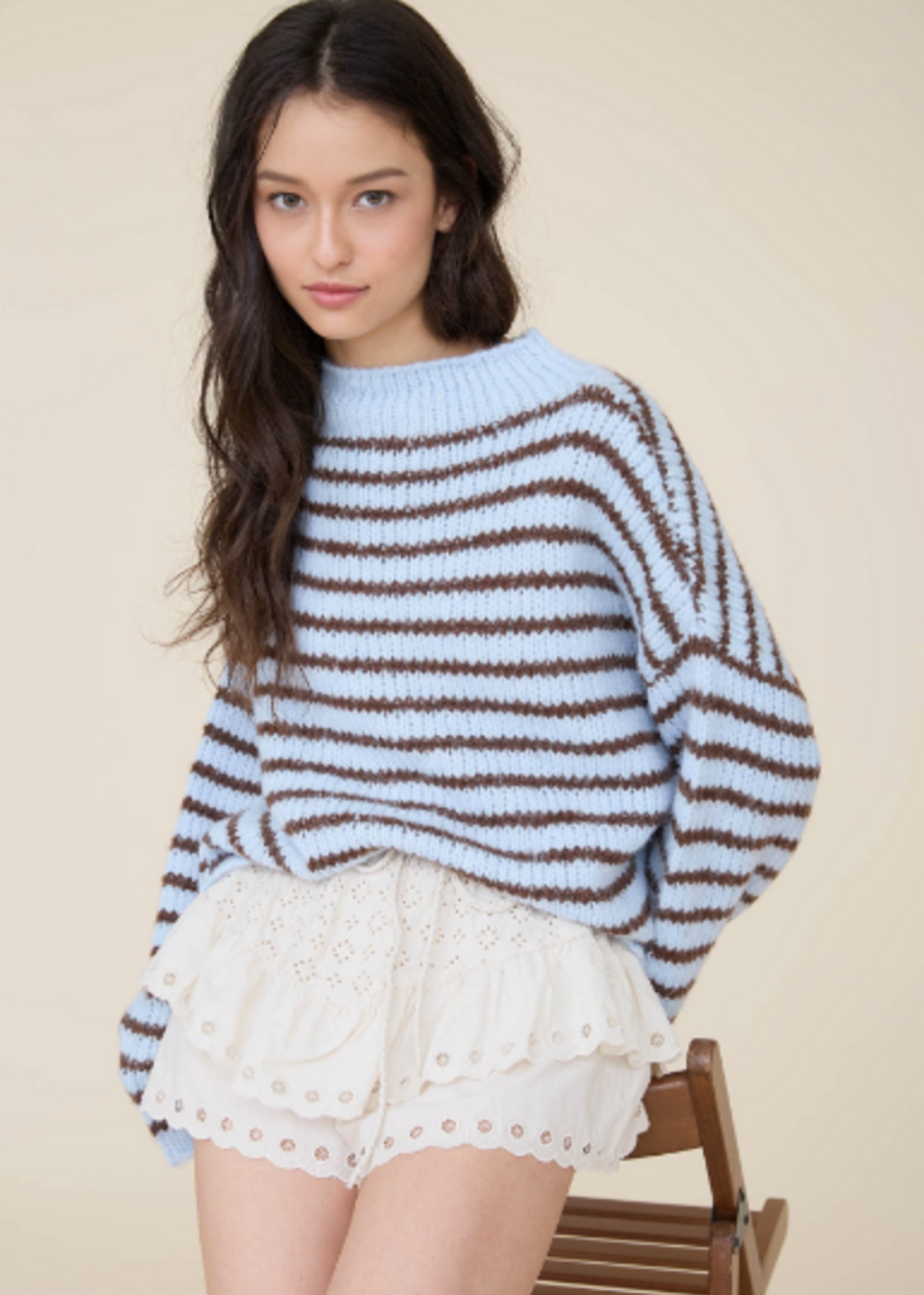 Stripes Right Fall Sweater (3 Colors)