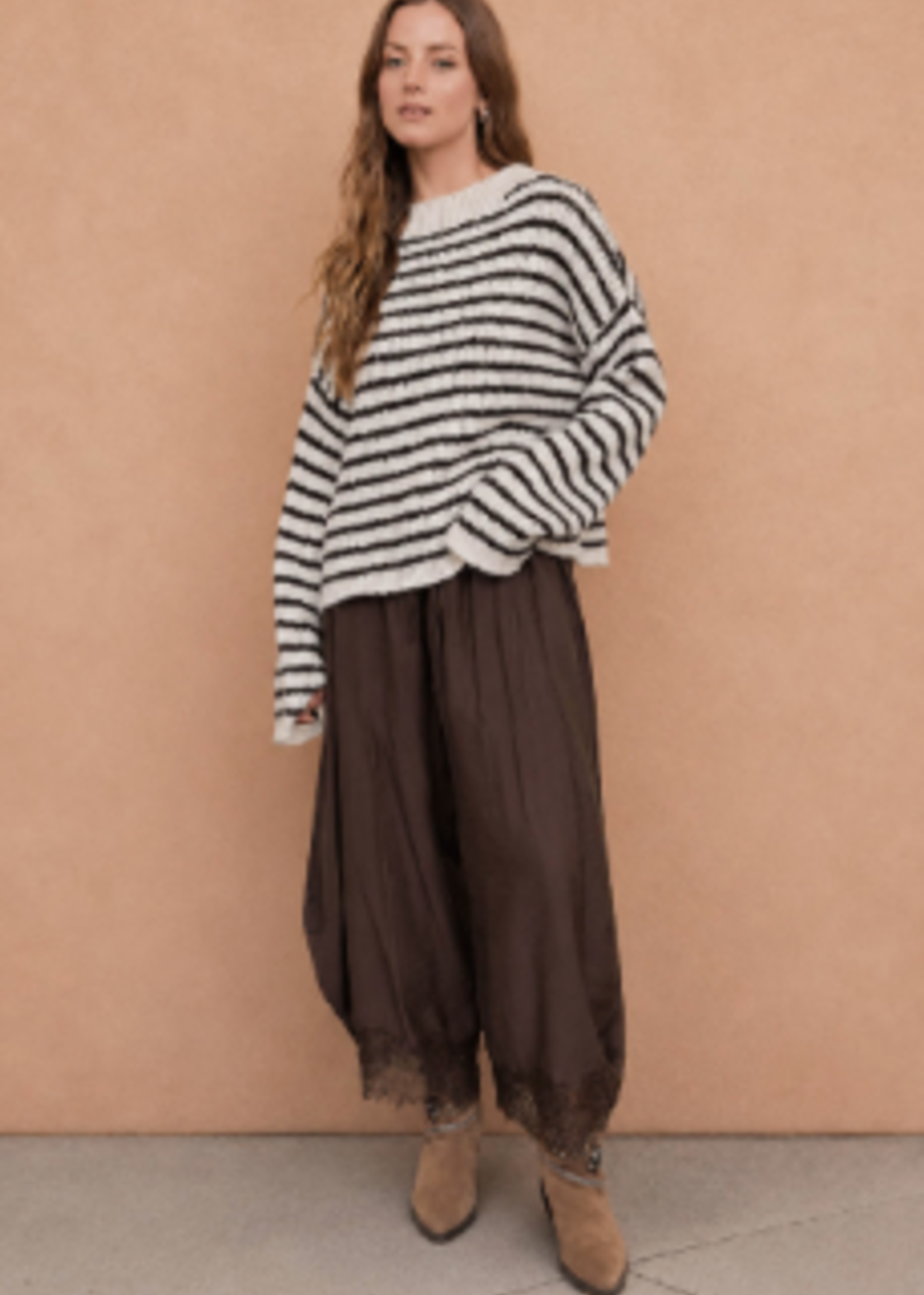 Stripes Right Fall Sweater (3 Colors)
