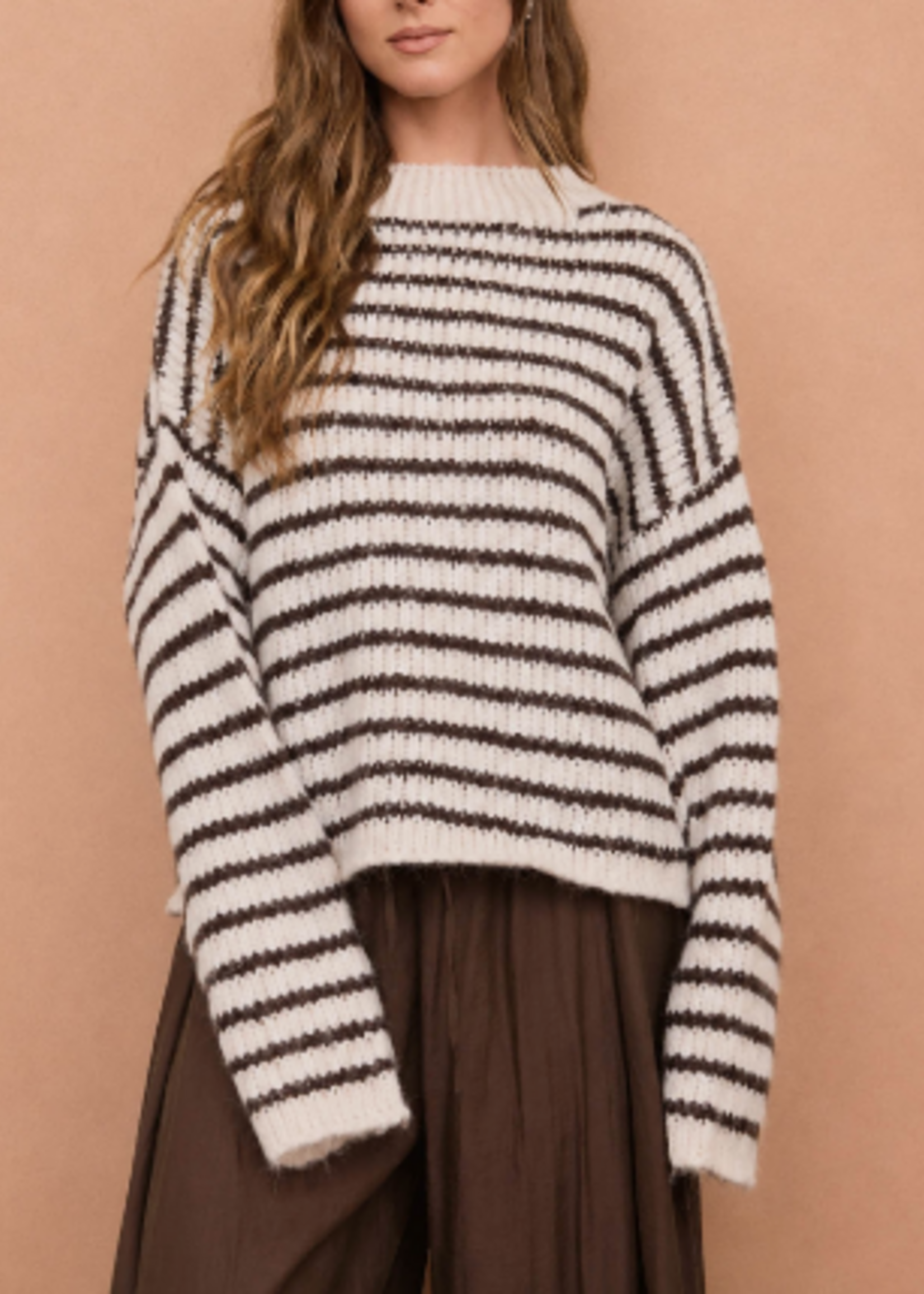 Stripes Right Fall Sweater (3 Colors)