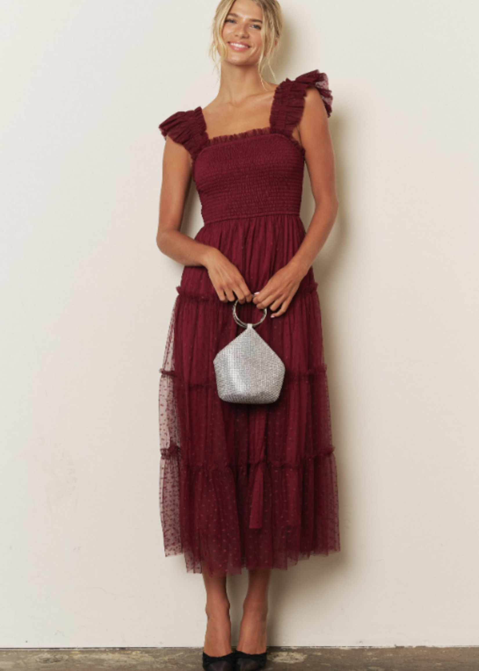 Chiffon Midi Dress (3 Colors)