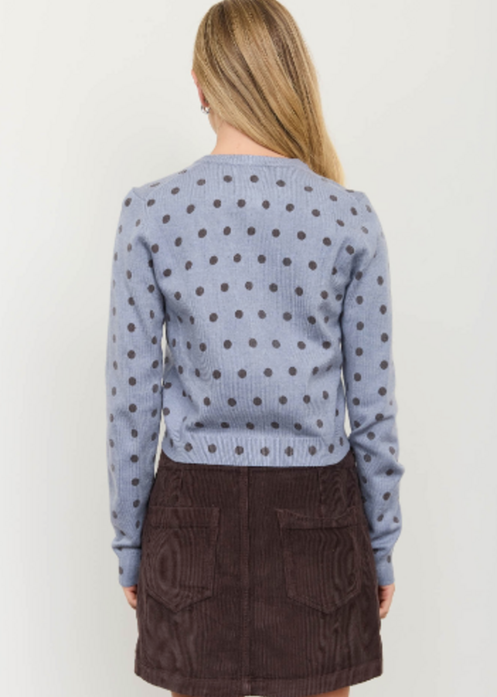 Polka Dot Cardigan