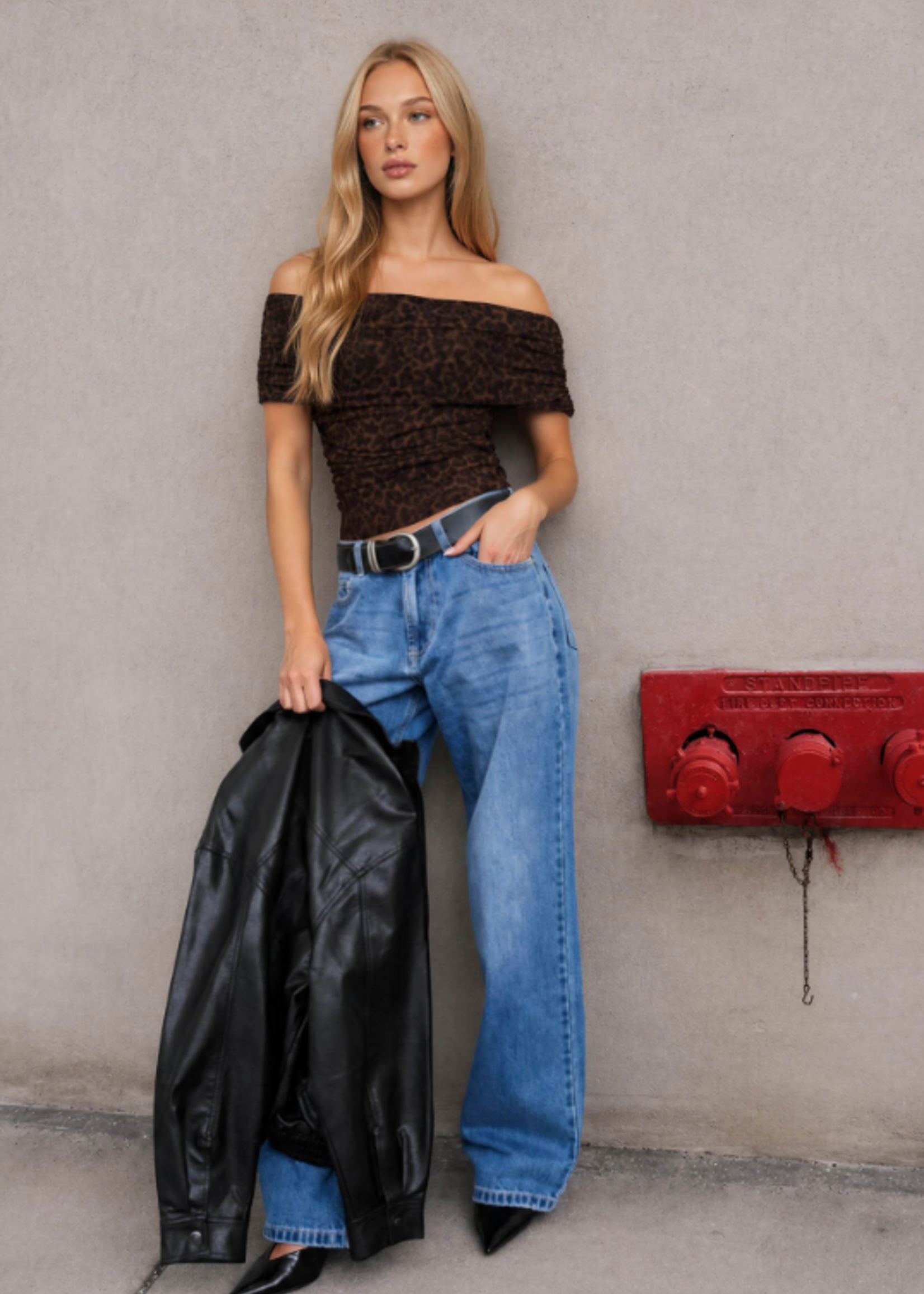 Animal Print Top