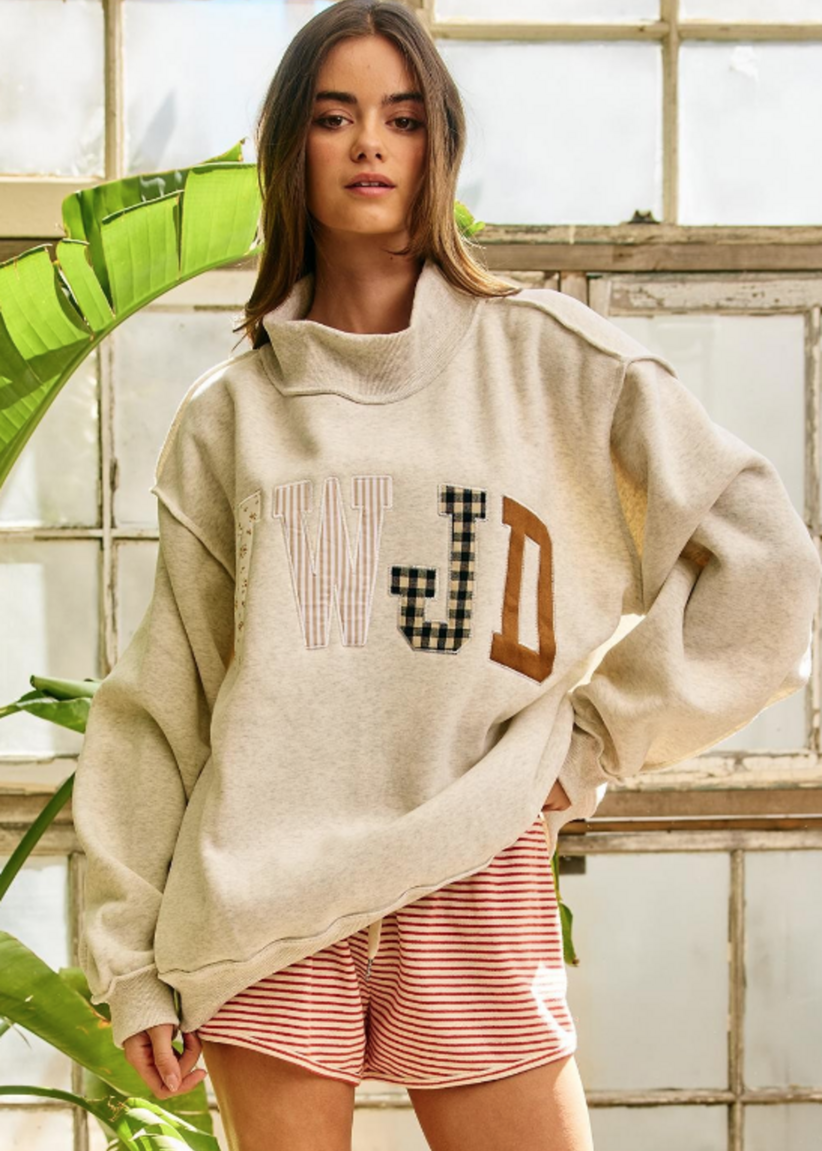 WWJD Fall Mockneck