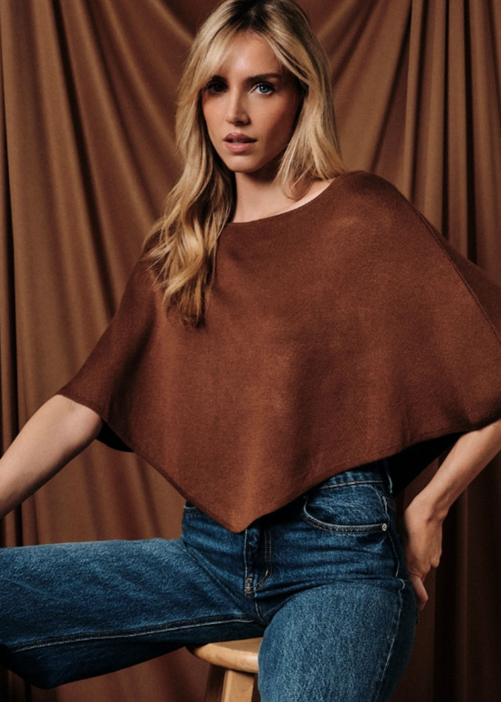 Fall Essential Poncho (4 Colors)