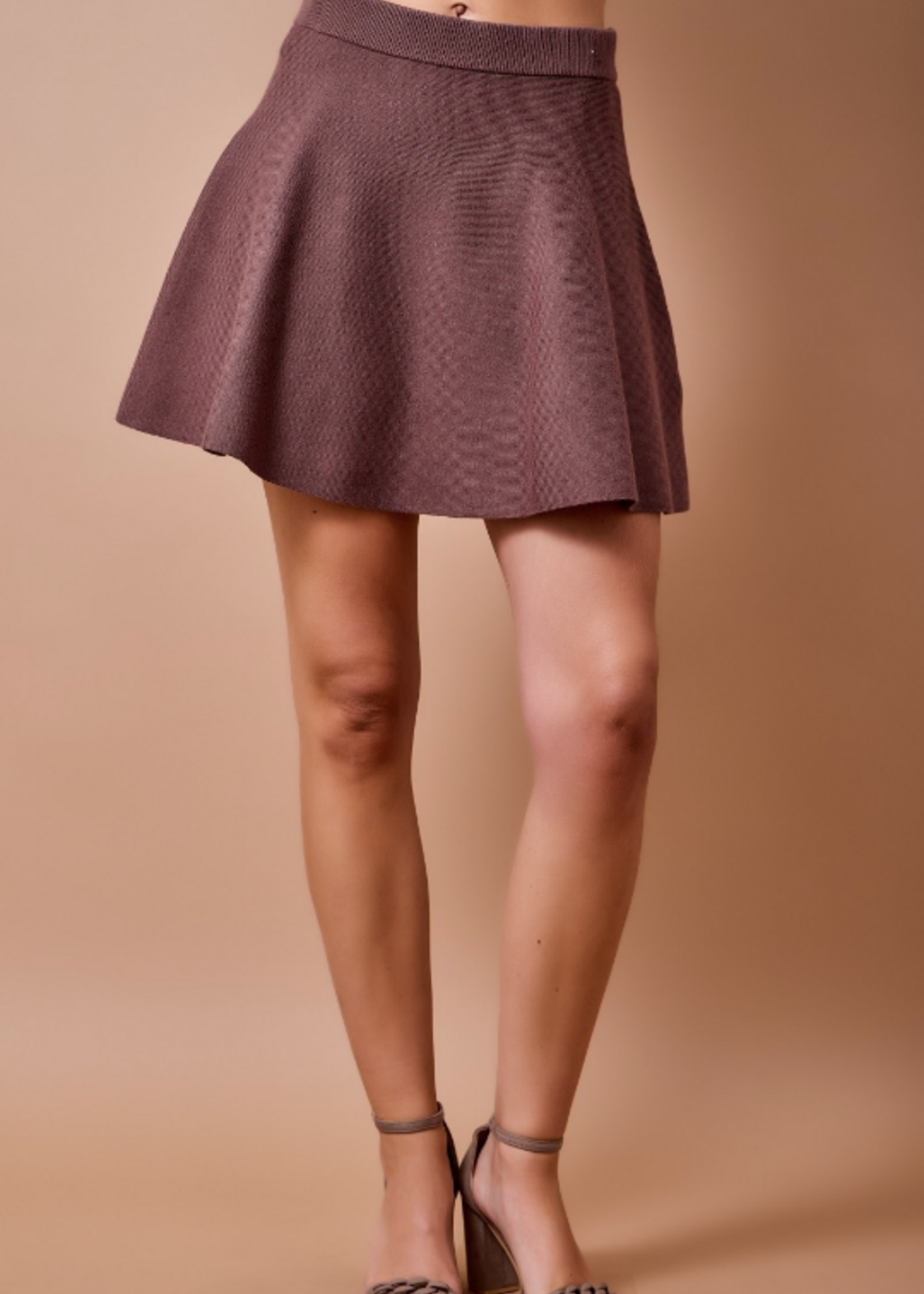 Fall Fit and Flare Skirt (2 Colors)