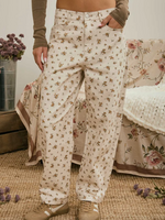 Floral Fall Denim