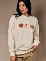 Fall Patchwork Sweatshirt
