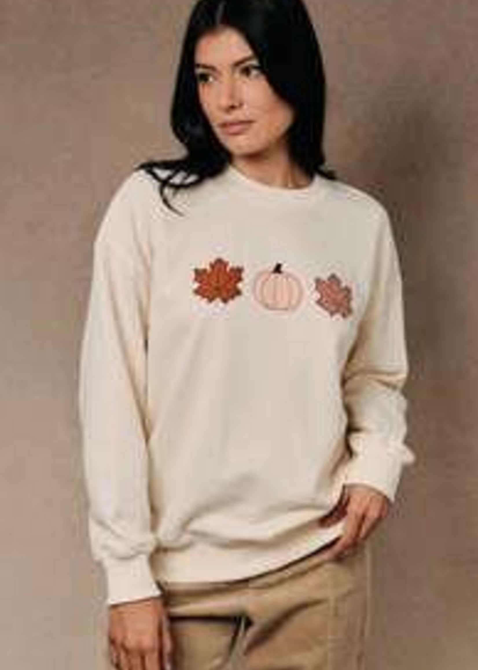 Fall Patchwork Sweatshirt