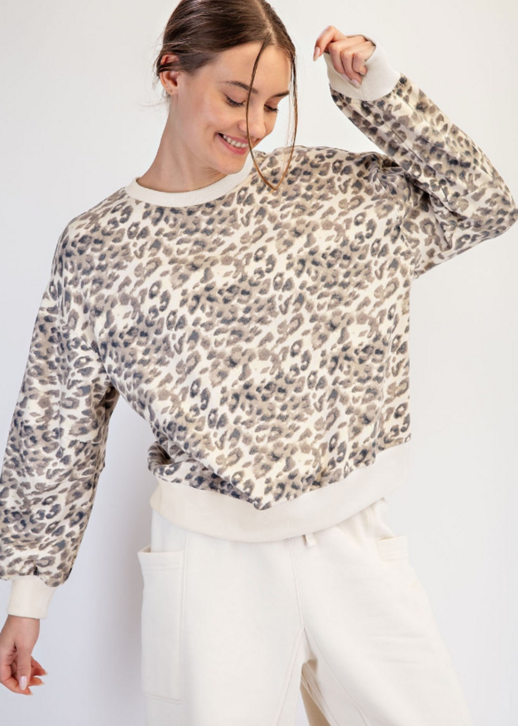 Wild One Leopard Sweatshirt