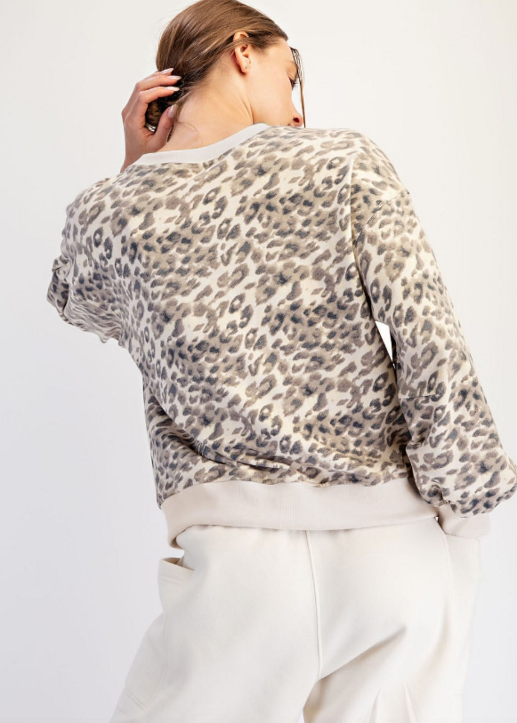 Wild One Leopard Sweatshirt