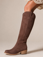 Tall Western Brown Boots