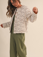 Quilted Floral Jacket