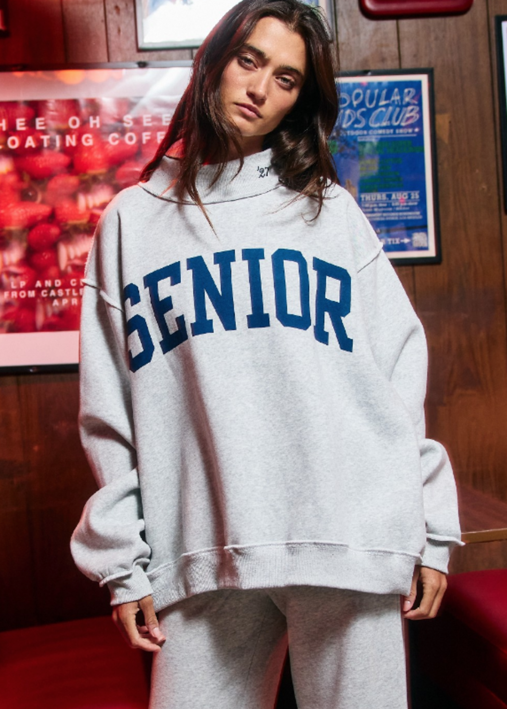 Senior 2027 Mockneck Sweatshirt