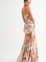 Fall Blooms Maxi Dress