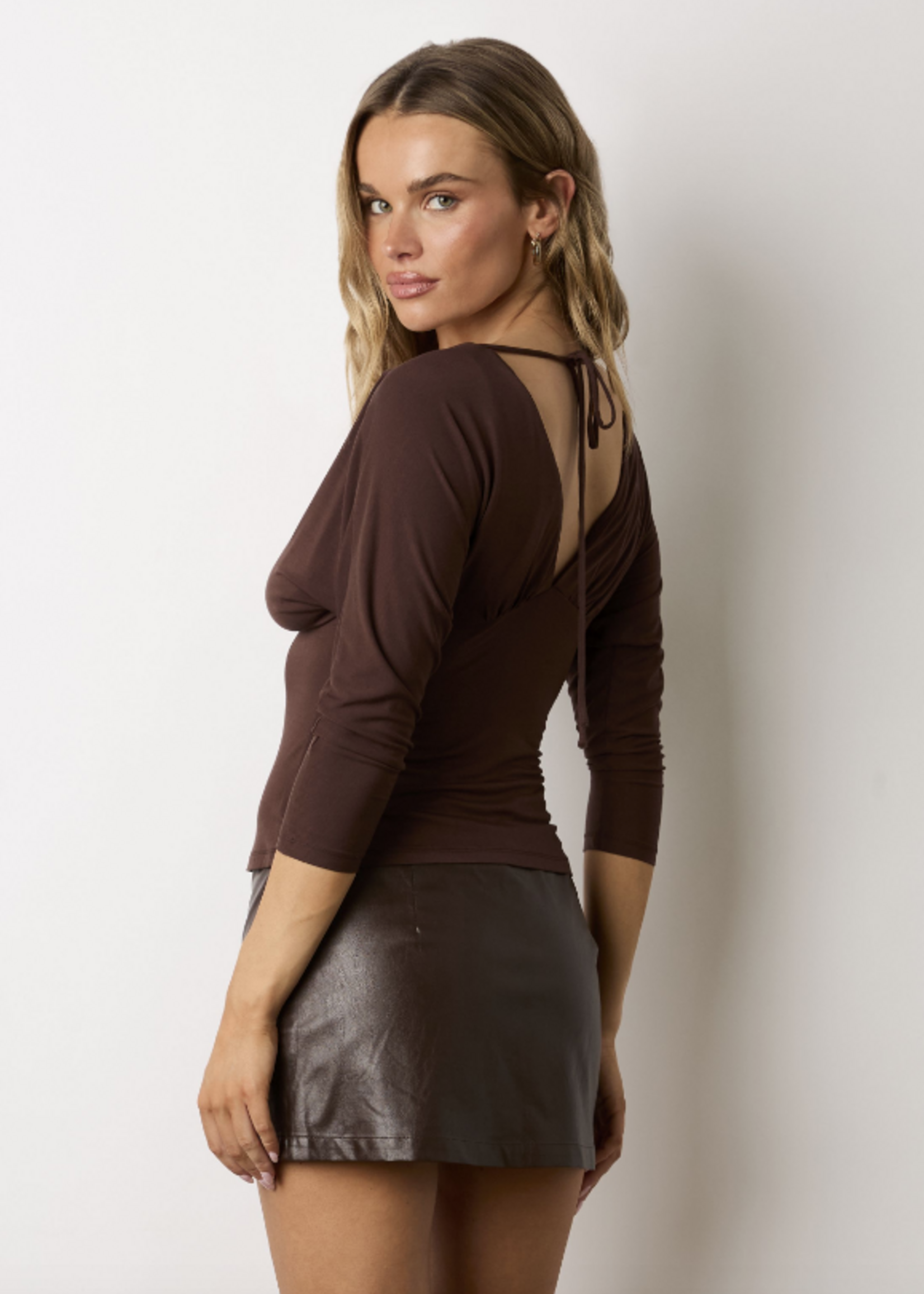 Low Rise Leather Skort (3 Colors)