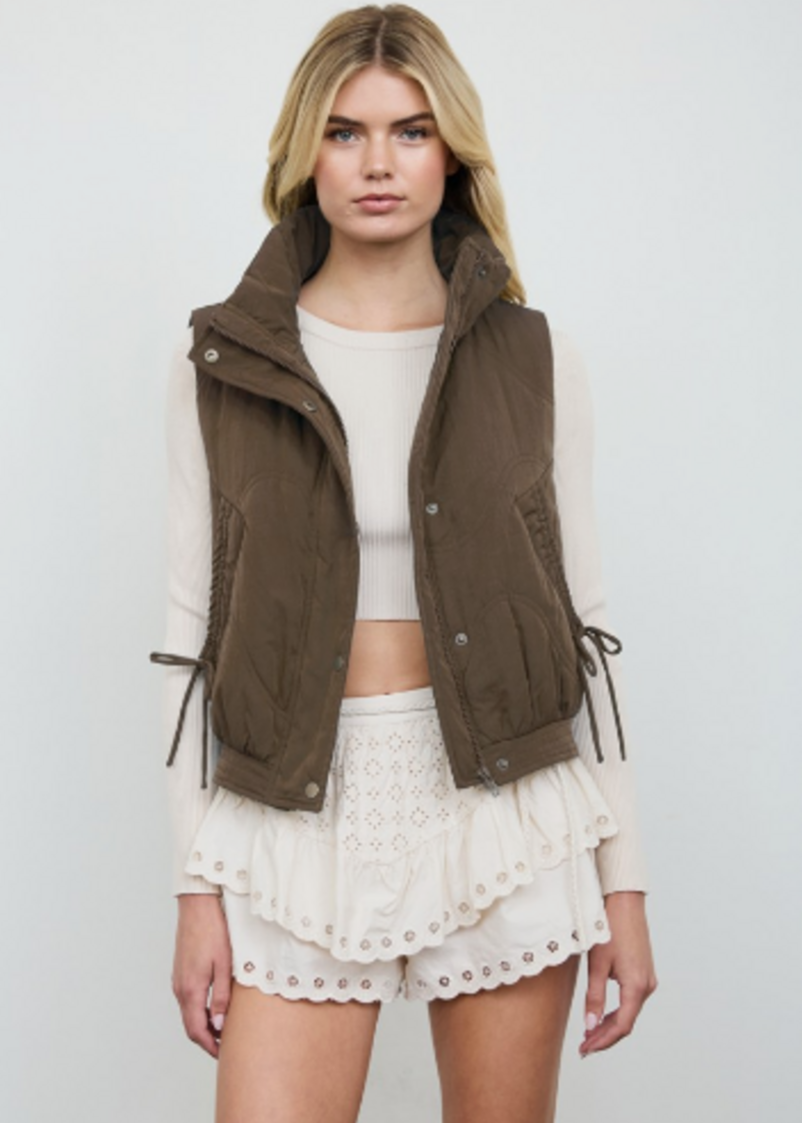 Quilted Vest (5 Colors)
