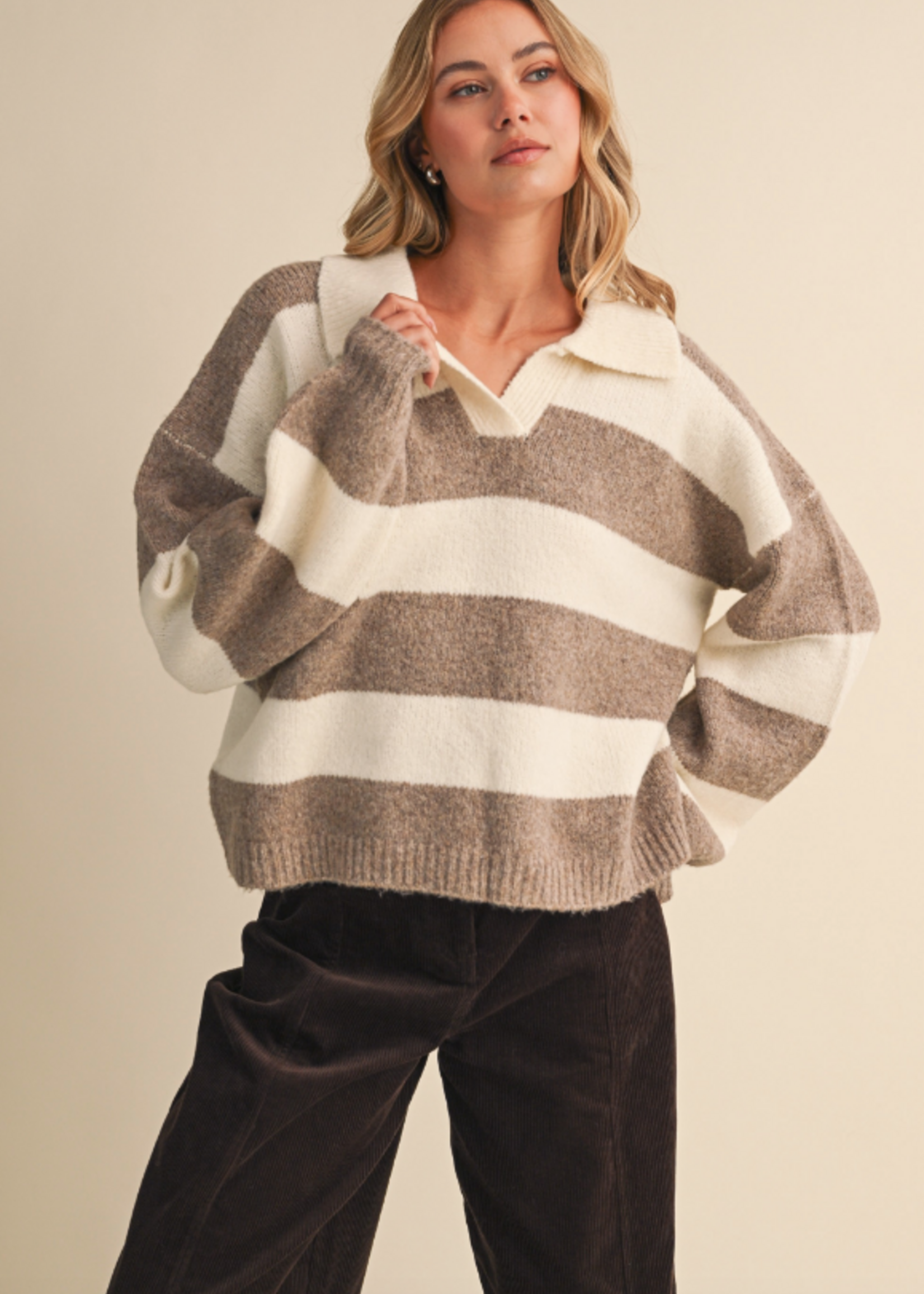 Soft Stripes Sweater