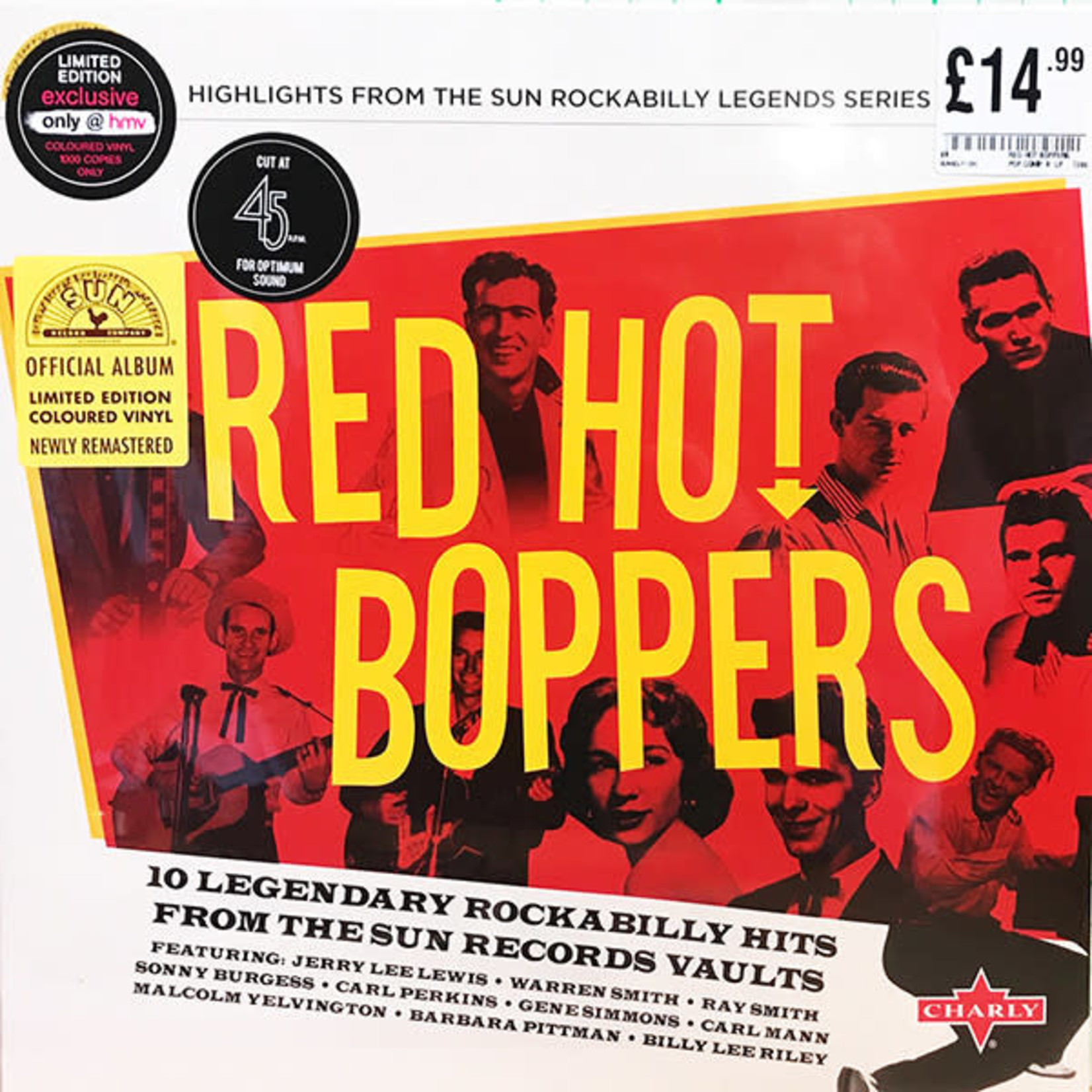 Various Artists Various - Red Hot Boppers  10"