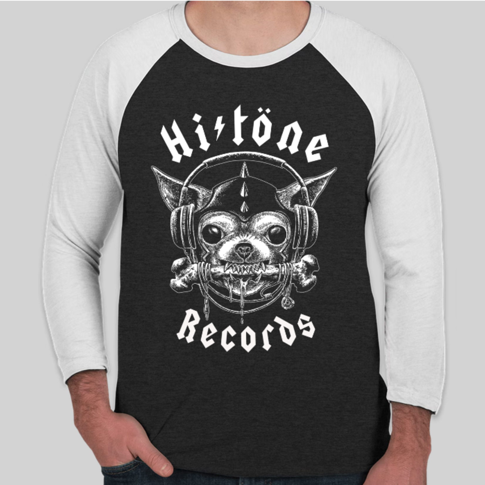 Hi Tone Records Hi-Tone Baseball Shirt (Katobeast)