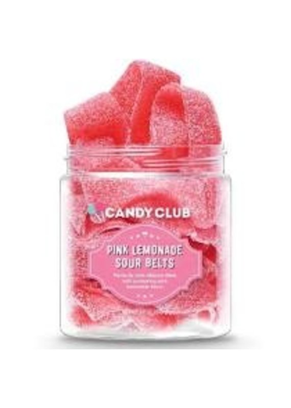 Candy Club Pink Lemonade Sour Belts