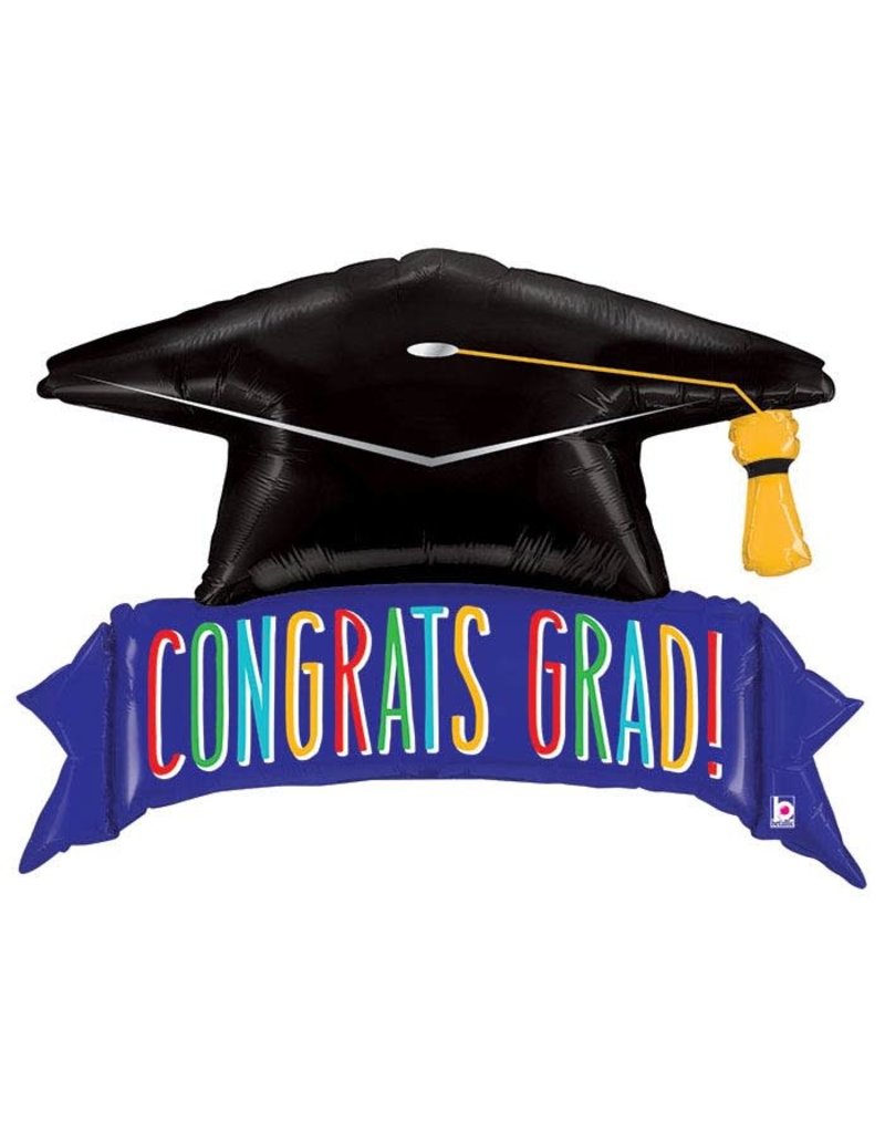 Congrats Grad Banner Balloon